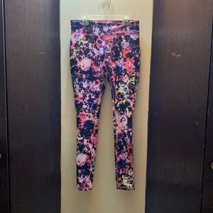 Floral leggings